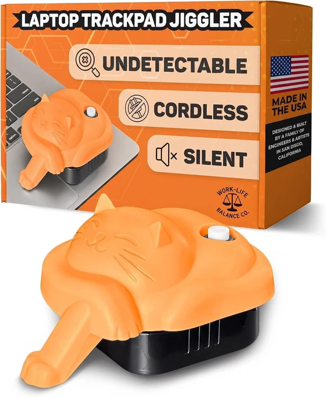 Main image of Silent Cordless Trackpad Mouse Jiggler Undetectable Mouse Mover Device