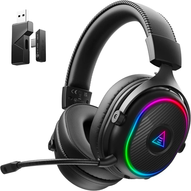 Main image of 2.4GHz Wireless Gaming Headset for PS5/PS4/PC/Switch/Mobile/Mac