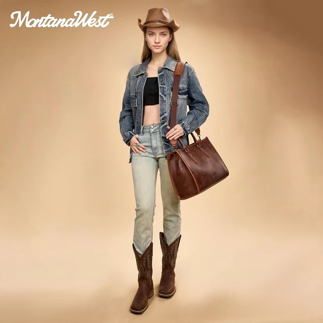 Alt view image 3 of 6 - 15.6-Inch Laptop Tote Bag for Women Business Office Work Briefcase with Adjustable Shoulder Strap