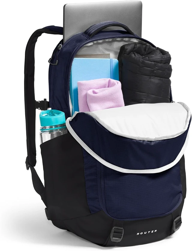 Alt view image 5 of 7 - Everyday Laptop Backpack One Size (Navy/Blk-NPF)
