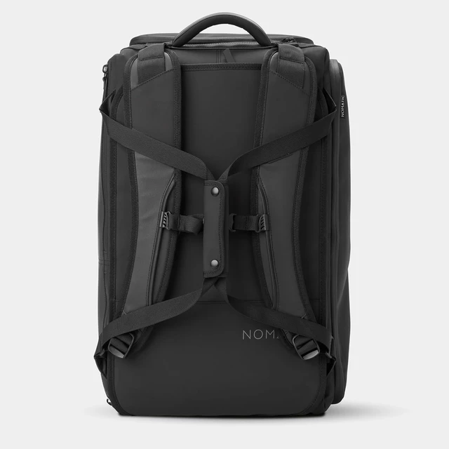 Alt view image 3 of 7 - 40L Duffel Travel Bag for Men & Women (Black)