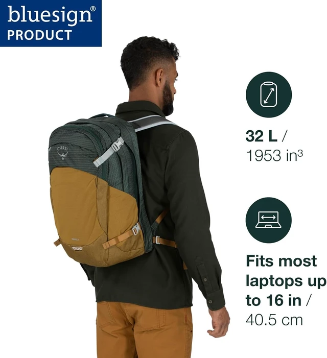 Alt view image 2 of 7 - Nebula Commuter Backpack (Blue OS)