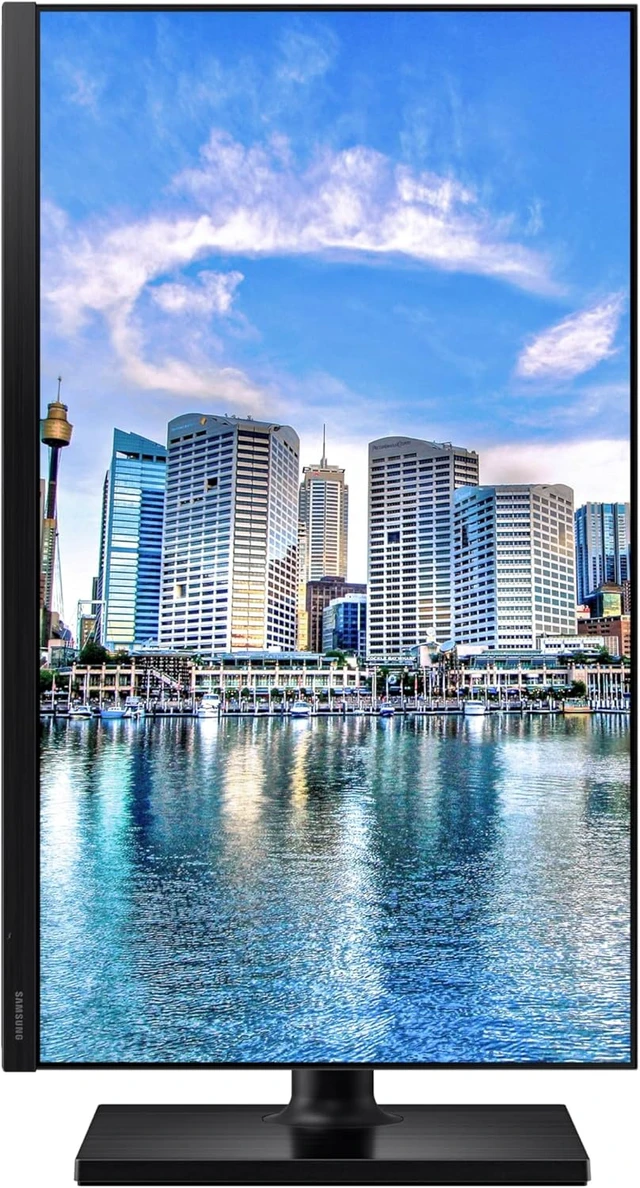 Alt view image 7 of 7 - FT45 Series 24-Inch FHD 1080p Computer Monitor 75Hz IPS, HDMI, DisplayPort, USB Hub, Height-Adjustable Stand, 3-Yr WRNTY (LF24T454FQNXGO) (Black)