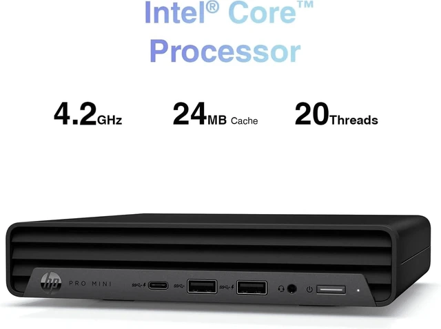 Alt view image 3 of 7 - 2026 Mini PC ProDesk 400 G9 Business Desktop Computer