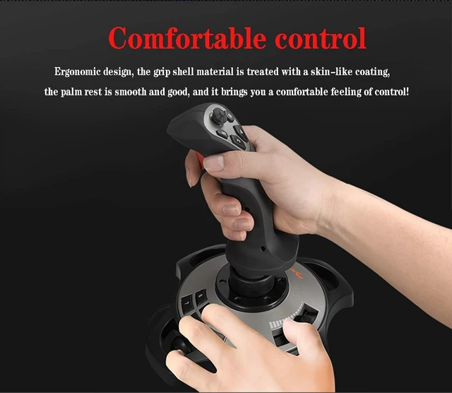 Alt view image 6 of 7 - 2113pro PC Flight Stick Joystick Flight Simulator Controls