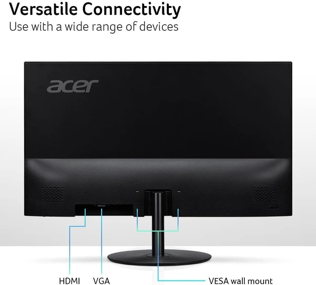 Alt view image 6 of 7 - SB272 27-Inch FHD (1920x1080) IPS ZeroFrame Monitor for Home & Office