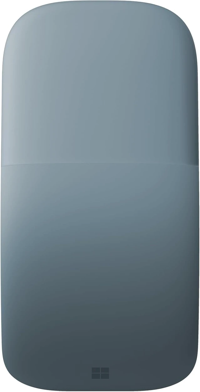 Alt view image 3 of 7 - Surface Arc Bluetooth Mouse Ultra-Slim & Lightweight, Snaps Flat for Portability, Full Scroll Plane, Windows 11 Compatible, Battery Included (Ocean)