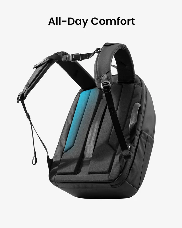 Alt view image 5 of 7 - 32L Laptop Backpack Large Water-Resistant Business Travel Bag for 15.6-16-Inch Laptops, for Business Trips & Weekend Getaways