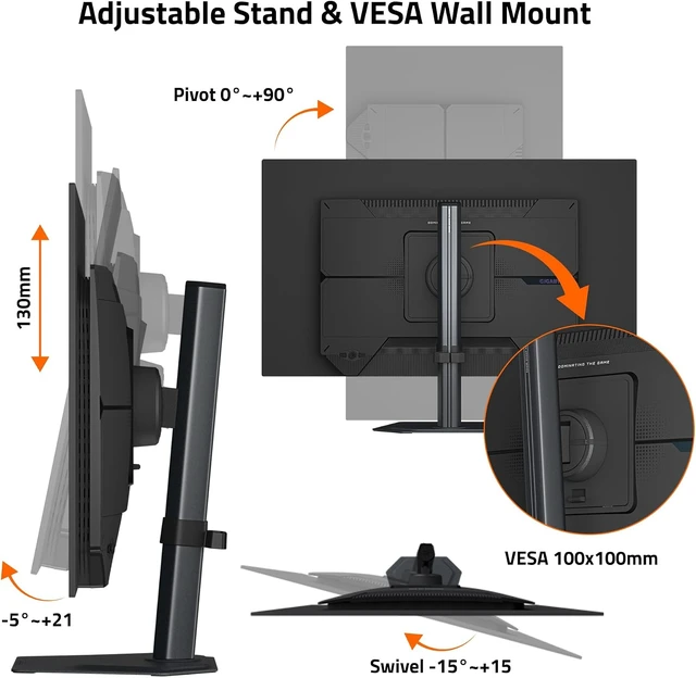 Alt view image 4 of 7 - GO27Q24G 27" W-OLED QHD Gaming Monitor 240Hz