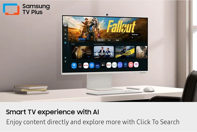 Alt view image 5 of 7 - M8 (M80F) 32" 4K UHD Smart Monitor