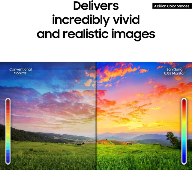 Alt view image 3 of 7 - 32" 4K UHD (3840x2160) Computer Monitor VA Panel, FreeSync, Eye Saver, Flicker-Free, HDMI, DisplayPort (Black)