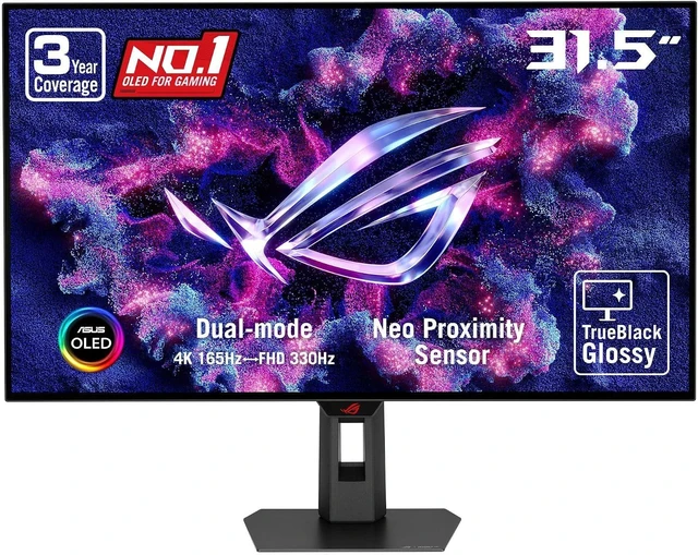 Main image of ROG XG32UCWG 32-Inch 4K 165Hz Glossy OLED G-SYNC Gaming Monitor