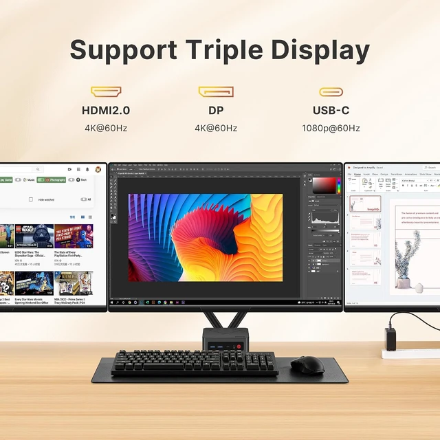 Alt view image 7 of 7 - C4 Plus Mini PC Ryzen 5 3501U (Beats 4300U/N95/N150), 8GB+256GB