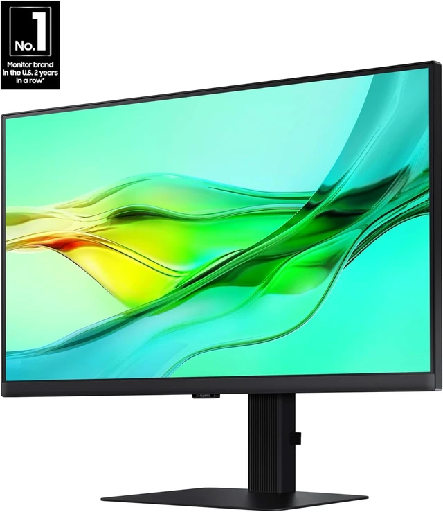 Alt view image 2 of 7 - ViewFinity S6 (S60UD) 24" QHD Computer Monitor 100Hz, HDR10, USB-C, Built-In LAN, Daisy Chain, Height-Adjustable Stand, LS24D606UANXZA, 2024