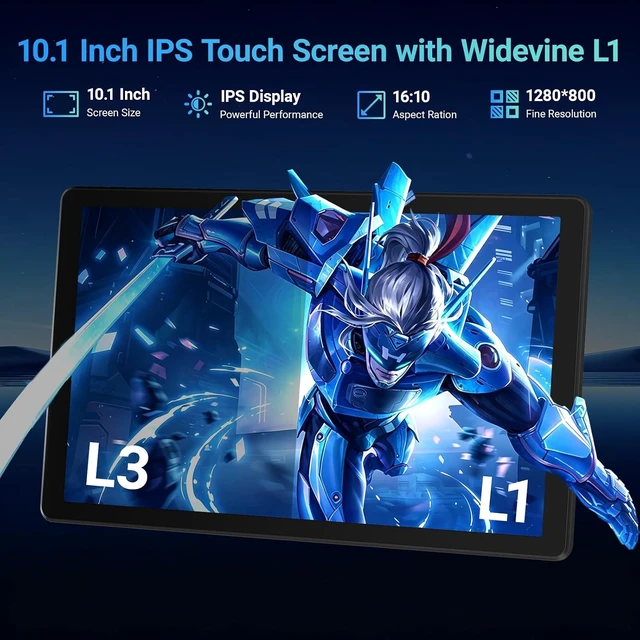 Alt view image 5 of 7 - Android 16 Tablet 24GB+64GB+1TB TF, with Keyboard