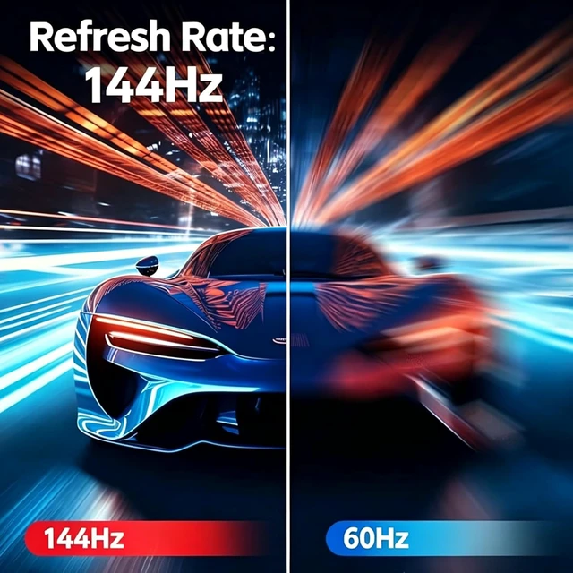 Alt view image 2 of 7 - 22-Inch FHD Gaming Monitor 144Hz, 105% sRGB