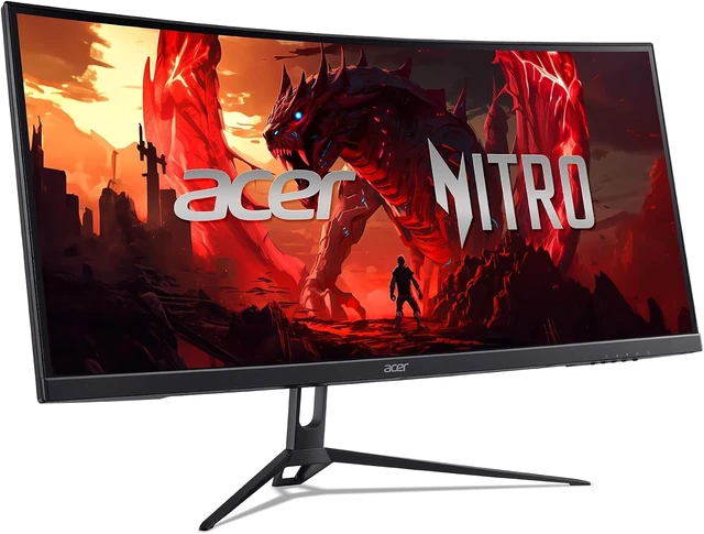 Alt view image 7 of 7 - Nitro ED300C X1 29.5" Curved 2560x1080 200Hz Gaming Monitor