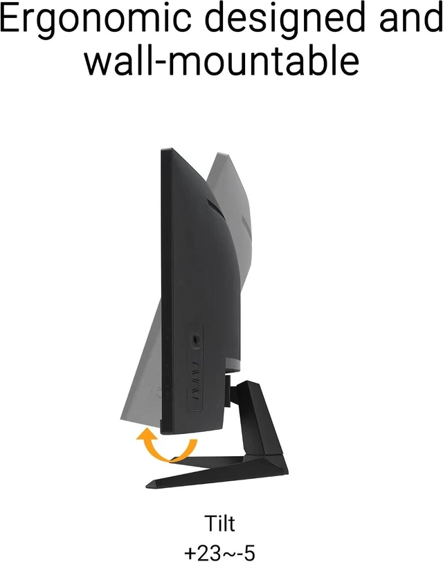 Alt view image 5 of 7 - TUF Gaming VG34VQ3B 34" Ultrawide 1440p 180Hz HDR Gaming Monitor