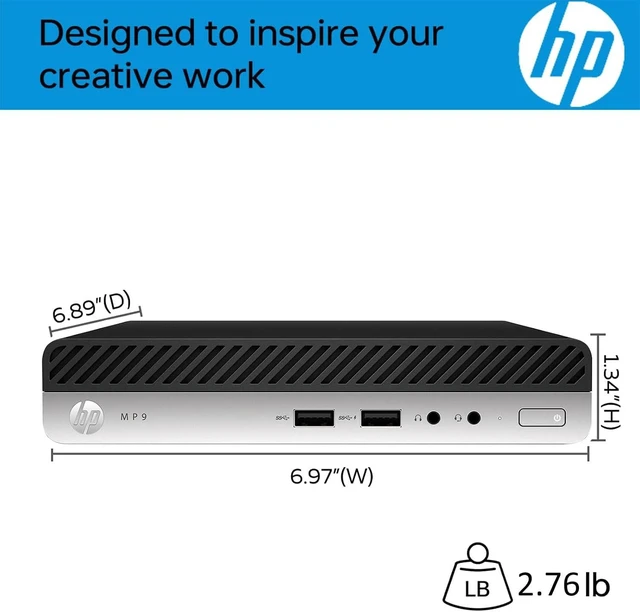 Alt view image 6 of 7 - Business Mini PC Core i5, 8GB DDR4 RAM, 256GB PCIe SSD