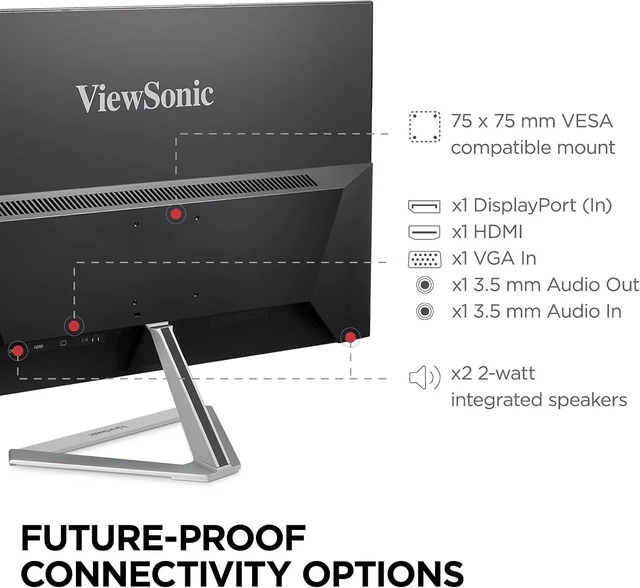Alt view image 4 of 5 - VX2776-SMHD 27" 1080p IPS LED Computer Monitor