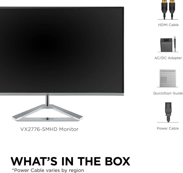 Alt view image 5 of 5 - VX2776-SMHD 27" 1080p IPS LED Computer Monitor