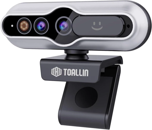 Main image of 2K QHD Webcam with Windows Hello Facial Recognition Web Camera
