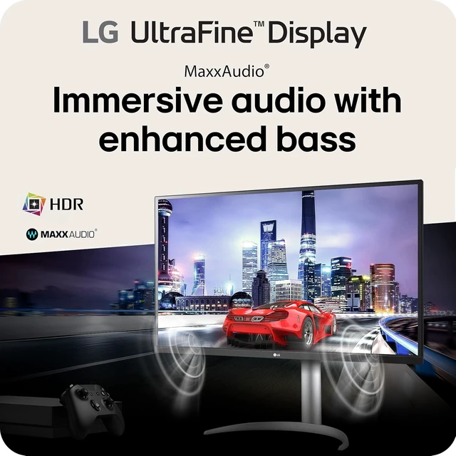 Alt view image 4 of 5 - 32UP83AK-W 32" Ultrafine 4K UHD (3840 x 2160) IPS Computer Monitor 60Hz, HDR10, Built-in Speaker, Reader Mode, HDMI, DisplayPort, USB Type-C 60W PD, Tilt/Height/Pivot Stand (White)