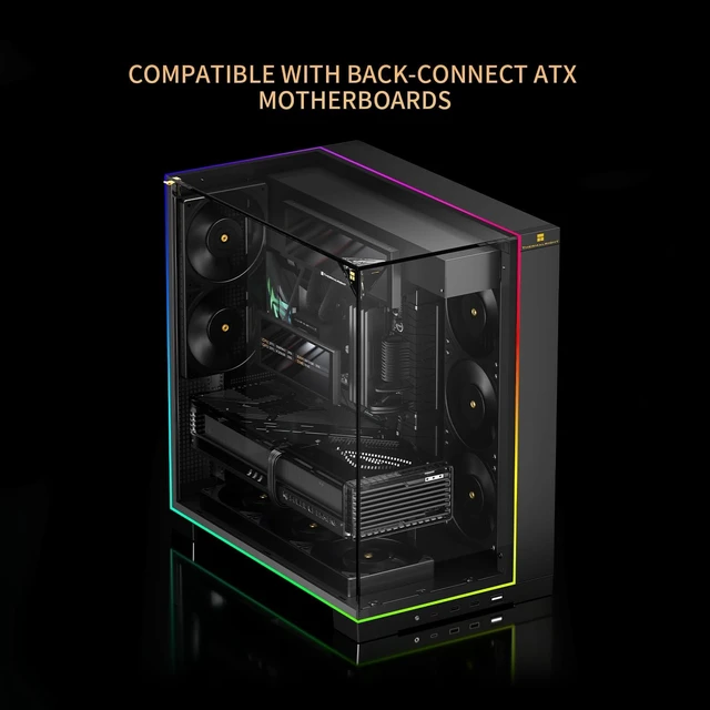 Alt view image 3 of 7 - A70 Vision ATX Gaming Case