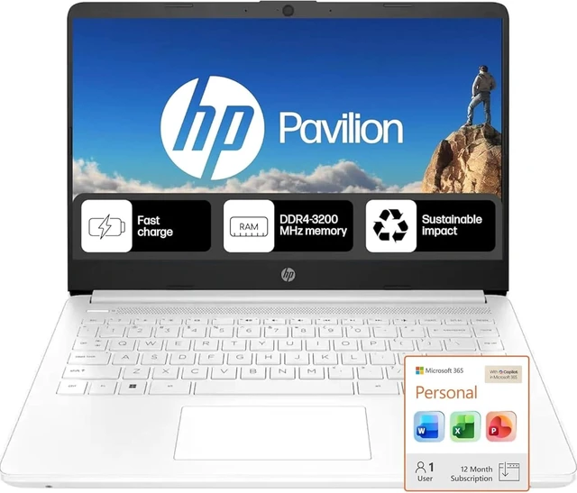 Main image of Ultrabook Laptop 8GB RAM, Core, 365 Included, No Mouse