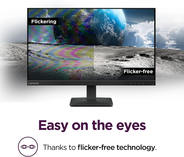 Alt view image 5 of 7 - L24-4e Office Monitor 23.8" FHD IPS Display, 100Hz, 4 ms MPRT, 99% sRGB, Tilt Stand (Raven Black)