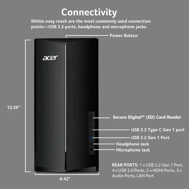 Alt view image 5 of 5 - Aspire Desktop for Business