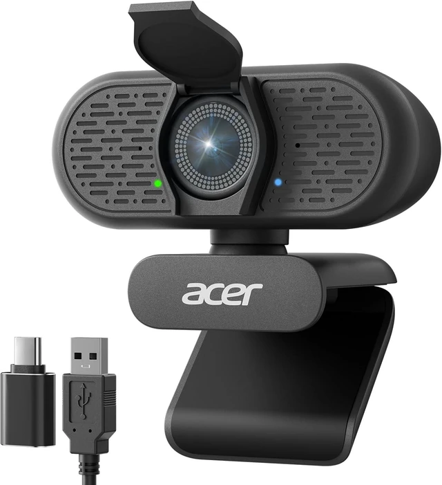 Main image of A640 4K Webcam with AI Noise-Cancelling Mic for Streaming & Meetings