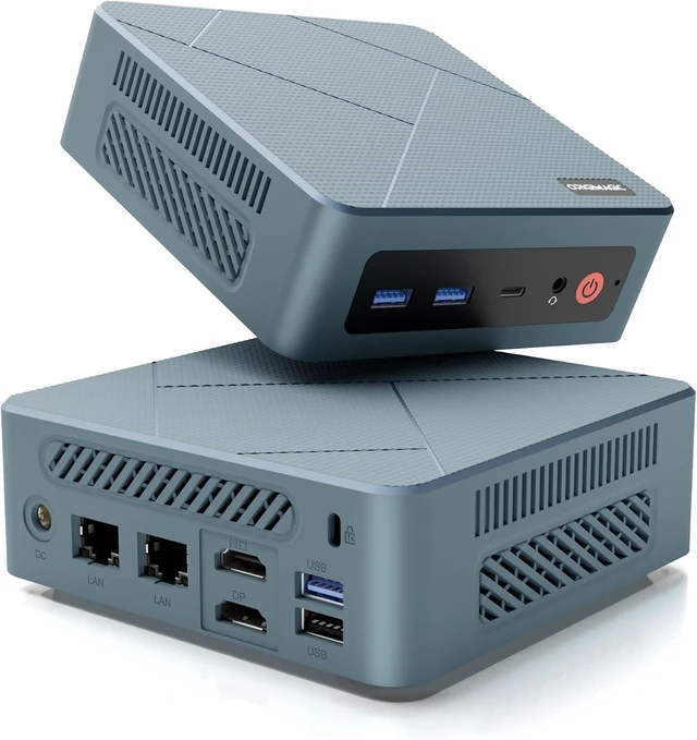 Main image of C4 SE Mini PC Ryzen 5 3500U, 8GB DDR4, 256GB SSD, Triple Display, Dual Gigabit Ethernet, WiFi 5, Bluetooth 5.0, Upgradeable for Work, Study & Home Office