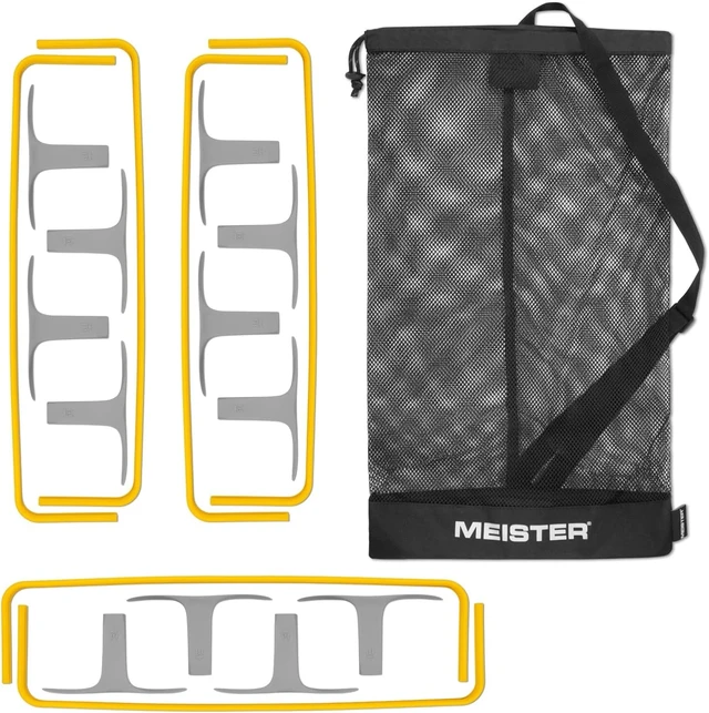 Alt view image 3 of 7 - ZoomFlex Agility Hurdles with Carry Bag Flex-Safe Modular Speed Training