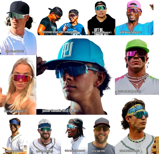 Alt view image 4 of 7 - VELO Changeup Gen2 Baseball/Softball Sunglasses By Jax at The Bullpen Training