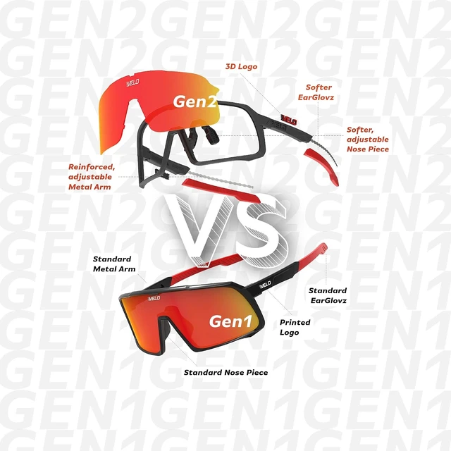 Alt view image 7 of 7 - VELO Changeup Gen2 Baseball/Softball Sunglasses By Jax at The Bullpen Training