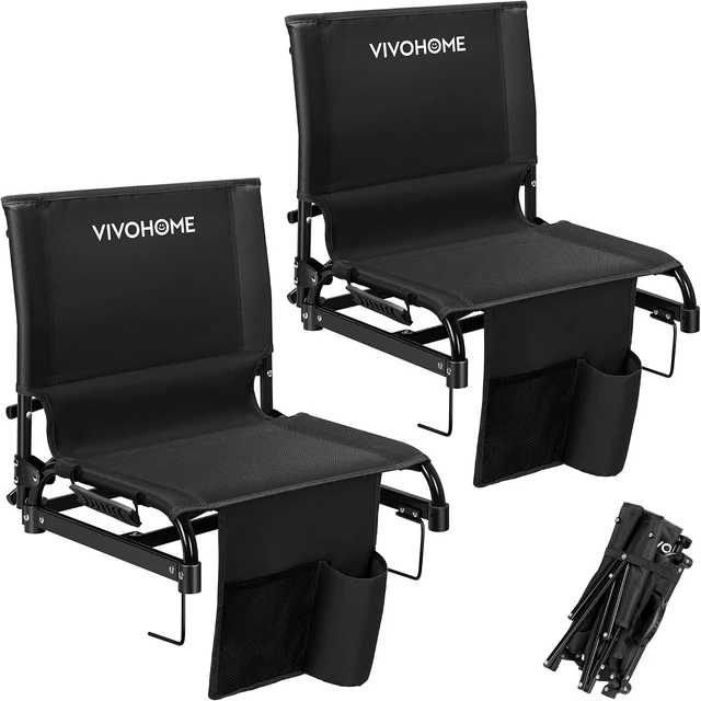 Main image of Folding Stadium Seats with Back Support Ultra-Compact