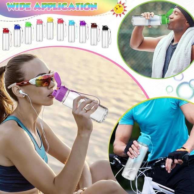 Alt view image 3 of 6 - 30-Pack Bulk Classic Water Bottles (Multicolored)