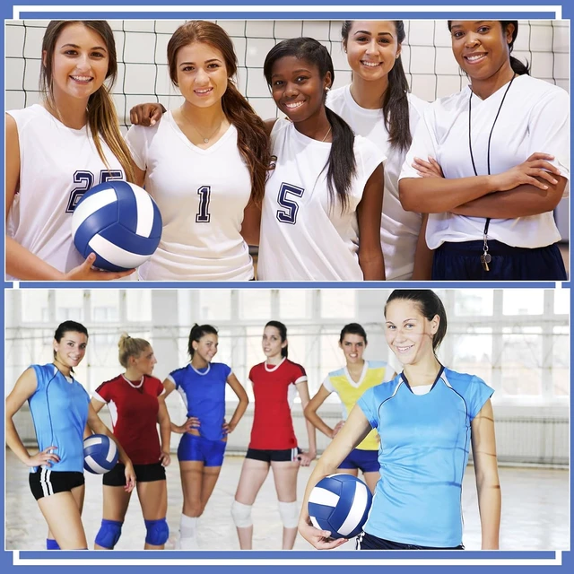 Alt view image 3 of 6 - Recreational Volleyball Size 5, with Air Pump