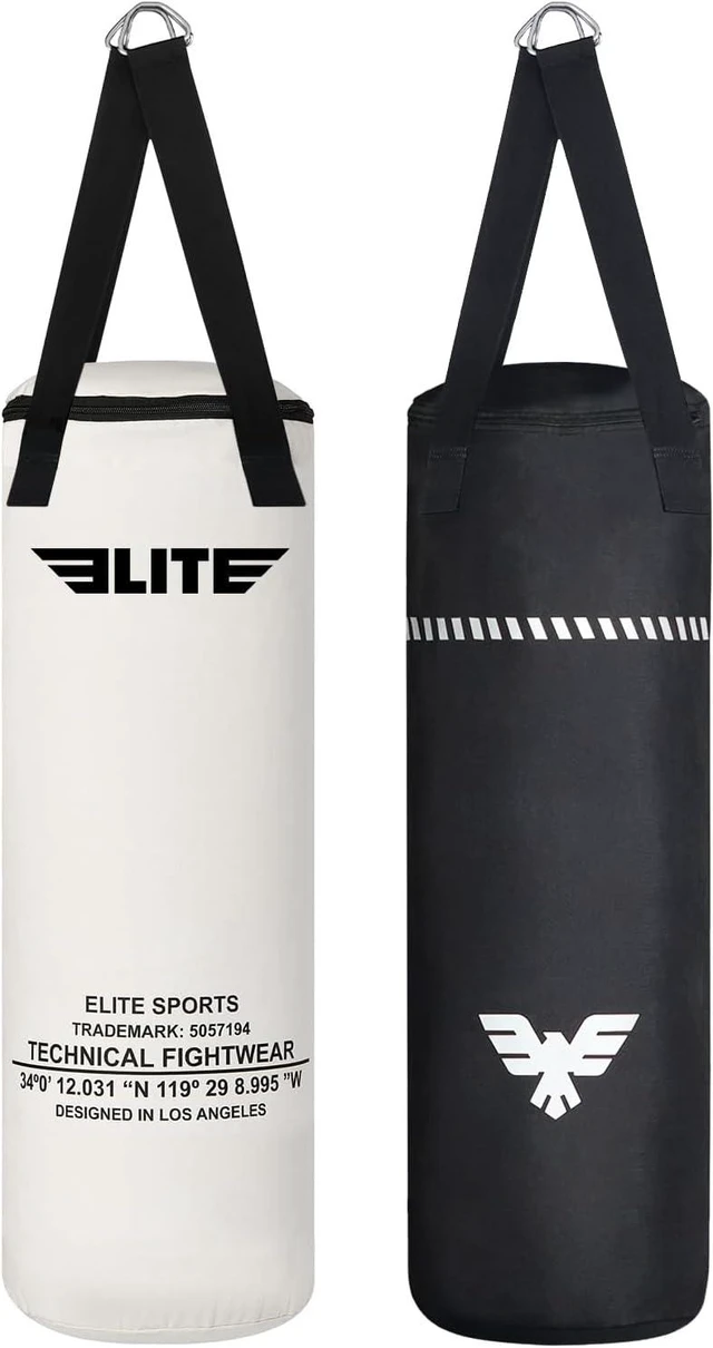 Main image of 4 FT Boxing Bag Heavy-Duty Canvas Punching Bag with Straps for Boxing, MMA, Muay Thai, Kickboxing, Martial Arts & Fitness UNFILLED Heavy Bag