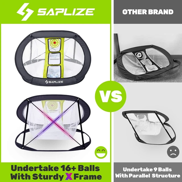 Alt view image 2 of 7 - Golf Chipping Net for Backyard Practice Improves Accuracy & Distance Control, Foldable Multi-Target Training Aid for Indoor/Outdoor Use, All Skill Levels