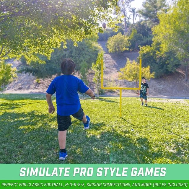 Alt view image 4 of 6 - Football Field Goal Post 6 or 8 ft Backyard Football Game