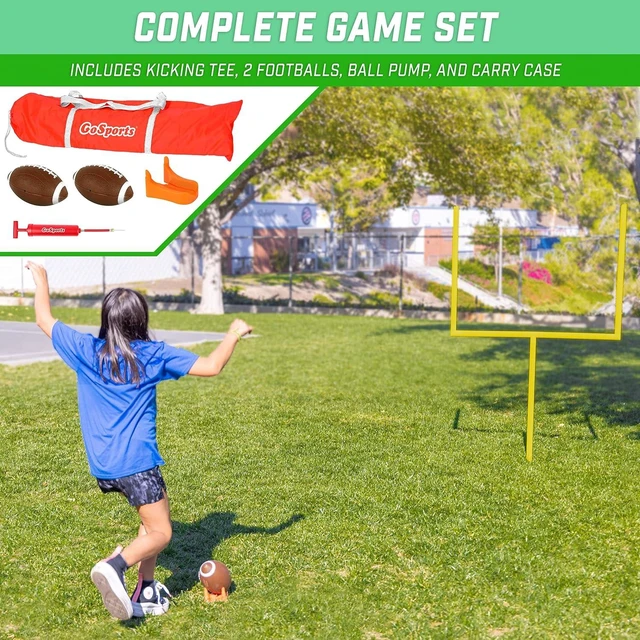 Alt view image 5 of 6 - Football Field Goal Post 6 or 8 ft Backyard Football Game