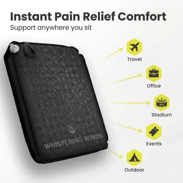 Alt view image 5 of 7 - Seat Cushion Inflatable