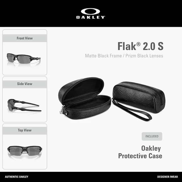 Alt view image 2 of 5 - Flak 2.0 S OO9511 Rectangle Sunglasses for Men & Women