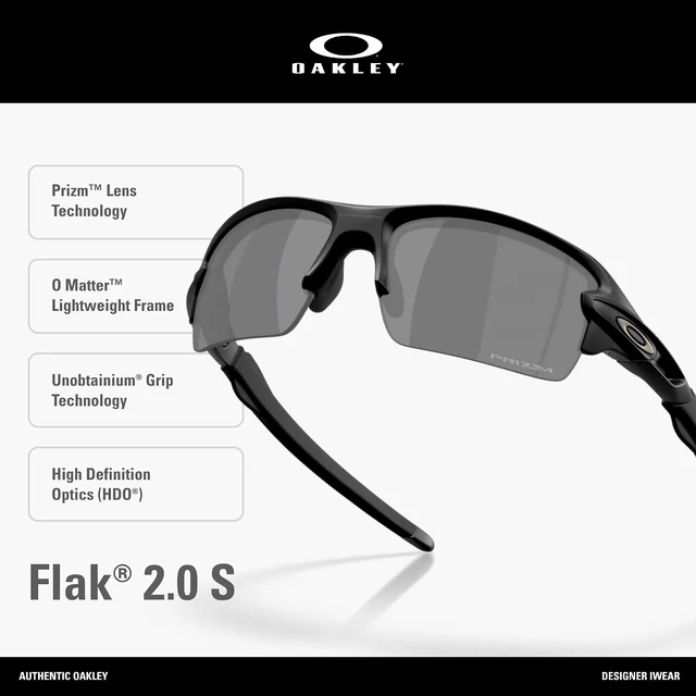 Alt view image 3 of 5 - Flak 2.0 S OO9511 Rectangle Sunglasses for Men & Women