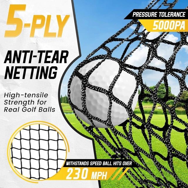 Alt view image 2 of 7 - Heavy Duty 10x7 ft Golf Practice Net for Backyard