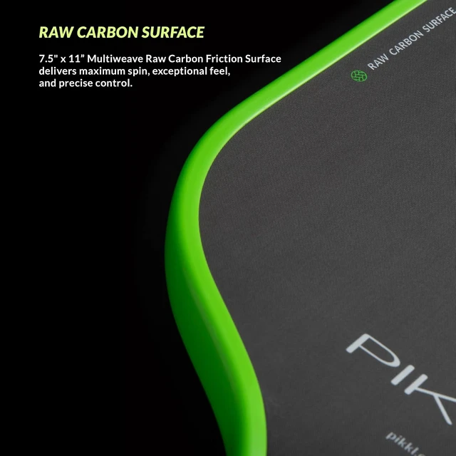 Alt view image 3 of 7 - VantagePro Pickleball Paddle Carbon Fiber