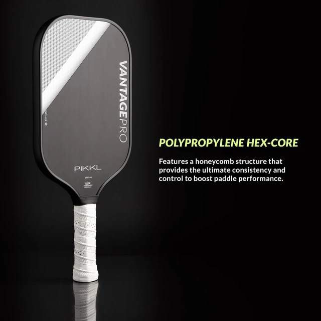 Alt view image 5 of 7 - VantagePro Pickleball Paddle Carbon Fiber