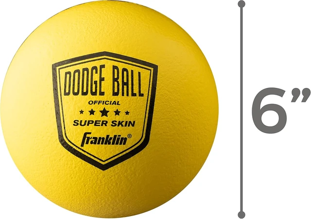 Alt view image 3 of 7 - Dodgeball Set Superskin-Coated Easy-Grip Foam Balls for Playground & Gymnasium Games Small Dodgeballs That Won't Shred or Tear for Hours of Fun